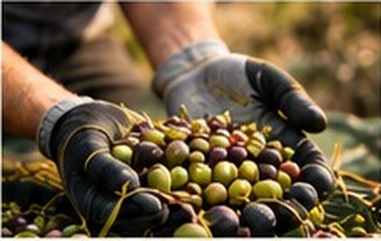 Récolte des olives